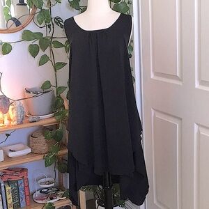 ⚡️✨CITY CHIC Refinity Black Sleeveless MIDI Dress✨⚡️